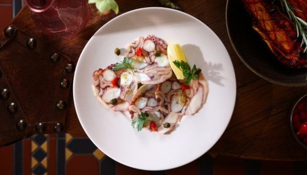 Octopus Carpaccio