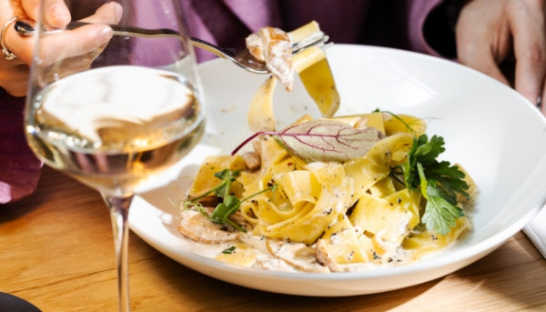 Pappardelle z borowikami