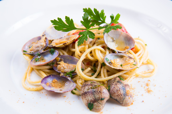 Linguine z vongolami